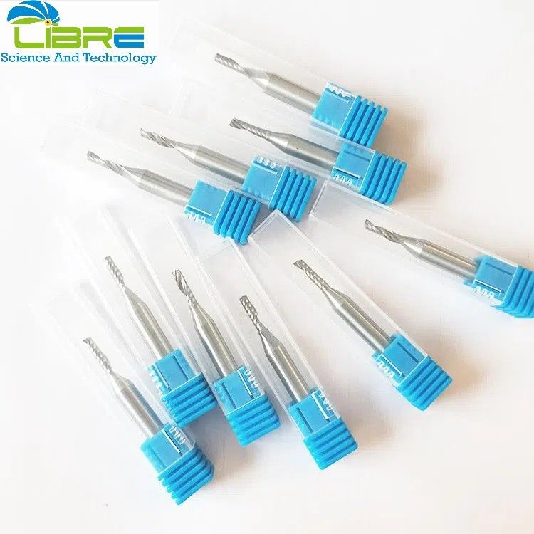 R204A Vonfram cacbua  Bộ định tuyến Mũi khoan phay cho vật liệu PP PE PET