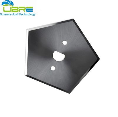 Ngũ giác cắt lưỡi cắt cacbua vonfram cho ngành công nghiệp đóng gói vải dệt thoi bao xi măng