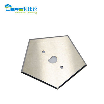 Lưỡi dao cắt công nghiệp hợp kim Vonfram Carbide 0.53mm hình ngũ giác, hai mặt, 5 cạnh cắt
