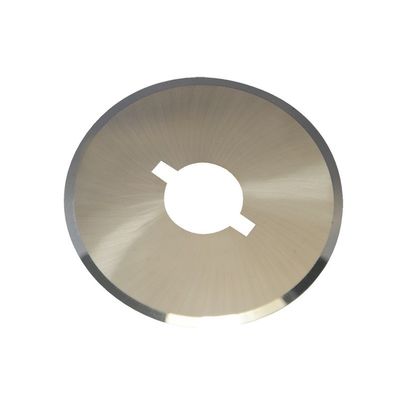 Bề mặt Dao cắt tròn được đánh bóng HRA92.5 Bevel đơn cho đầu lọc thuốc lá